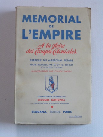 Collectif - Mémorial de l'Empire. A la gloire des troupes coloniales
