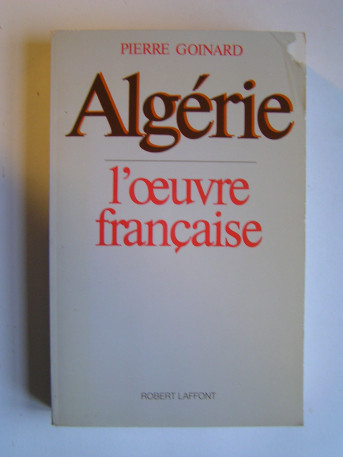 Pierre Goinard - L'oeuvre française