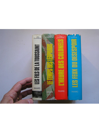 Yves Courrière - La guerre d'Algérie. Complet des 4 tomes