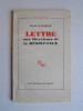 Jean Paulhan - Lettre aux directeurs de la Résistance - Lettre aux directeurs de la Résistance
