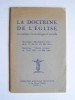 Sa Sainteté Pie XI - La doctrine de l'Eglise en matière économique et sociale.