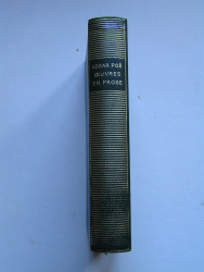 Edgar Alan Poe - Oeuvres en prose. Bibliothèque de la Pléiade.