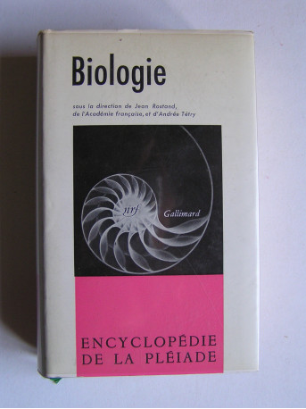 Collectif - Biologie. Encyclopédie de la Pléiade.