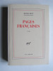 Michel Déon - Pages françaises. - Pages françaises.