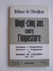 Collectif - Vingt-cinq ans contre l'imposture. Defense de l'Occident N°153-154 - Vingt-cinq ans contre l'imposture. Defense de l'Occident N°153-154