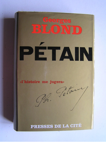 Georges Blond - Pétain