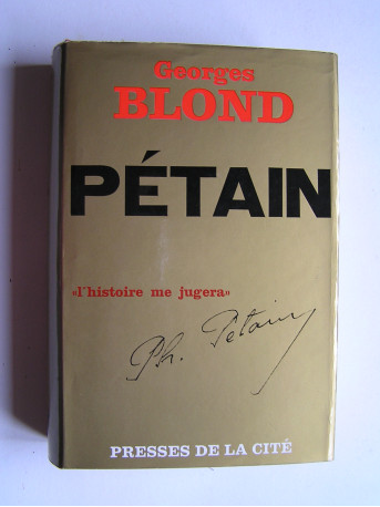 Georges Blond - Pétain
