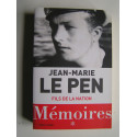 Jean-Marie Le Pen - Fils de la Nation. Mémoires. Tome 1.
