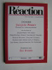 Réaction. N°9. Printemps 1993. Dossier Jacques Perret
