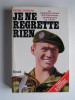 Pierre Sergent - Je ne regrette rien - Je ne regrette rien