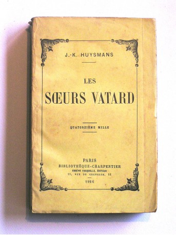 J.K. Huysmans - Les soeurs Vatard