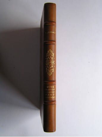 Valery Larbaud - Notes sur Antoine Héroët et Jean de Lingendes