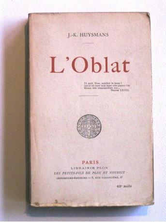 J.K. Huysmans - L'Oblat