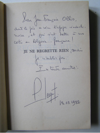 Pierre Sergent - Je ne regrette rien