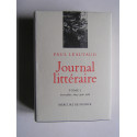 Paul Léautaud - Journal littéraire. Tome 1 de Nov 1893 à Juin 1928.