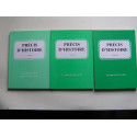 Collectif - Précis d'Histoire. Tomes 1 à 3 seuls