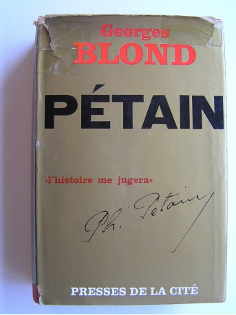 Georges Blond - Pétain