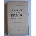 Alfred Fabre-Luce - Journal de la France. Mars 1939 - juillet 1940