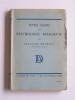 François Mauriac - Petits essais de psychologie religieuse - Petits essais de psychologie religieuse