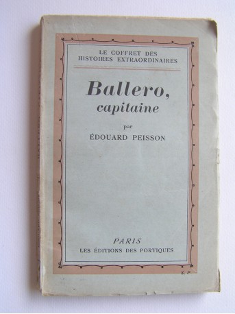 Edouard Peisson - Ballero, capitaine