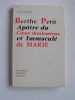 Berthe Petit, apôtre du Coeur douloureux et Immaculé de Marie