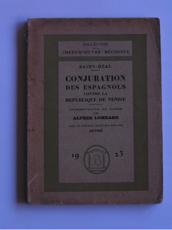 Saint-Réal - Conjuration des Espagnols contre la République de Venise.