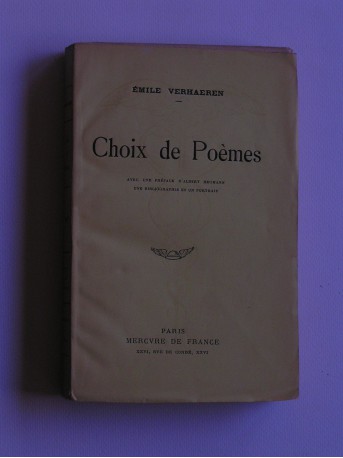 Emile Verhaeren - Choix de poèmes