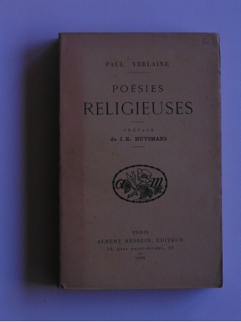 Paul Verlaine - Poésies religieuses