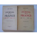 Alfred Fabre-Luce - Journal de la France. Tome 1: Mars 1939 - juillet 1940 & Tome 2: Aout 1940 - avril 1942