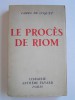 Le procès de Riom