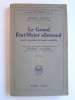 Général Douchy - Le Grand Etat-Major allemand avant et pendant la Guerre mondiale