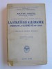 Wolfgang Foerster - La stratégie allemande pendant la guerre de 1914 - 1918