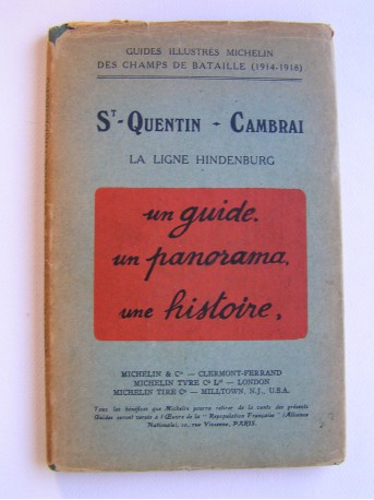 Anonyme - Saint-Quentin - Cambrai. La Ligne Hindenburg