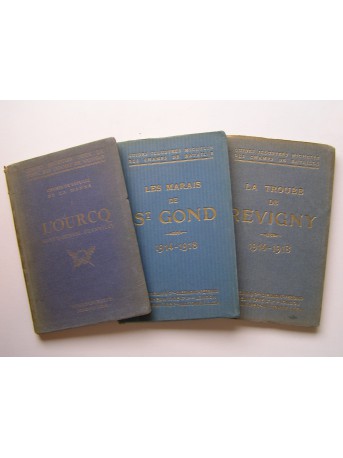 Anonyme - Champs de bataille de la Marne. Tome 1,2 et 3