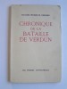 July-Michel Pelisson de Fontanier - Chronique de la bataille de verdun