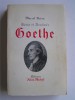 Marcel Brion - Génie et destinée, Goethe