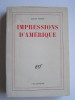 Léon Bopp - Impressions d'Amérique