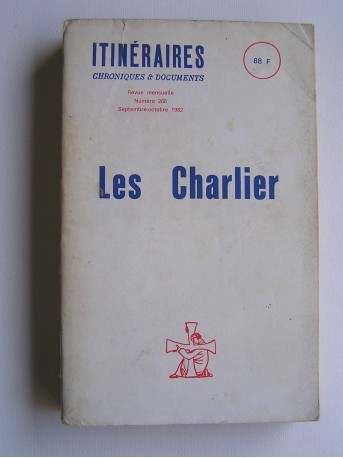 Collectif - Itinéraires. Numéro 226. Les Charlier