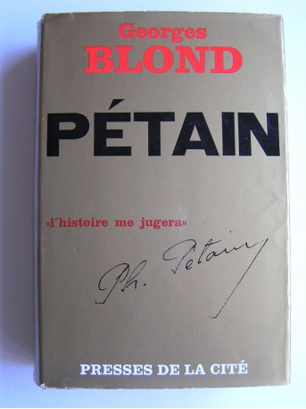 Georges Blond - Pétain