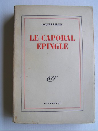 Jacques Perret - Le caporal épingle