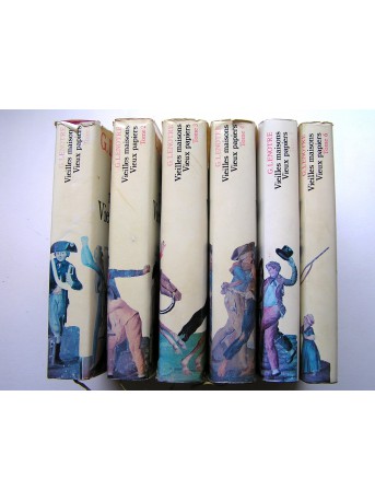 G. Lenotre - Vieilles maisons et vieux papiers. Complet des 6 Tomes
