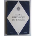 Collectif - Revue historique de l'Armée. Numéro 1 - 1970