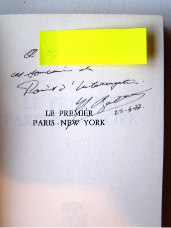Maurice Bellonte - Le premier Paris - New York. Costes et Bellonte