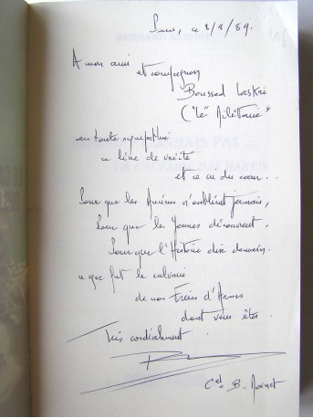Colonel Bernard Moinet - Ahmed, connais pas... Le calvaire des harkis
