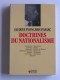 Jacques Ploncard d'Assac - Doctrines du nationalisme